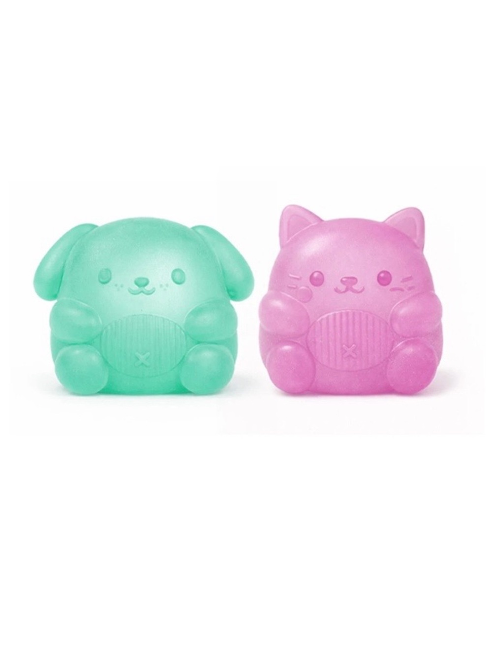 2 Squishy Top Trenz Super Duper Sugar Squisher Puppy Denard Kitten Fiona Toy